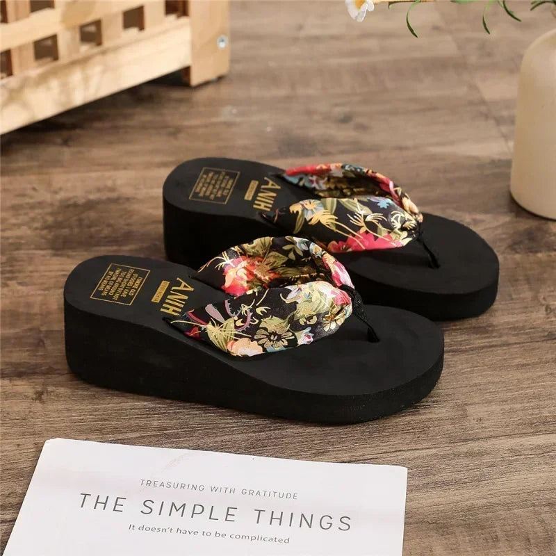 Flip Flops Beach Platform Slippers
