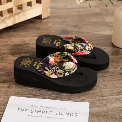 Flip Flops Beach Platform Slippers