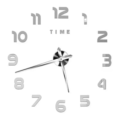 Large 3D Wall Clock Luminous Classic Wall Clocks