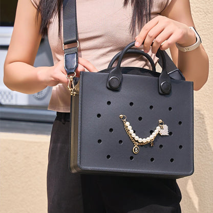 Tote Handbag Storage EVA Large Leather Shoulder Casual Waterproof Bag
