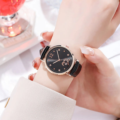 Quartz Leather Analog Quartz Watches