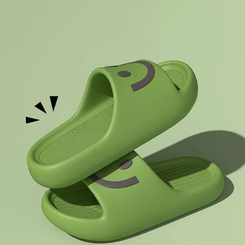 Summer Thick Sole EVA Candy Color Slippers