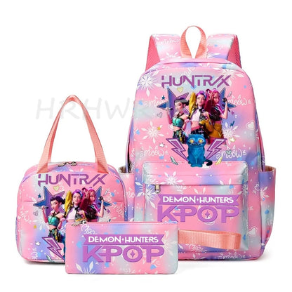 KPop Demon Hunters Backpack Simple Large Capacity