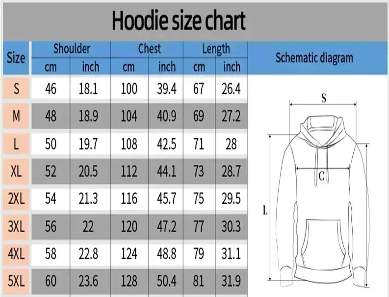 American Gothic Hoodie Casual Street Wear