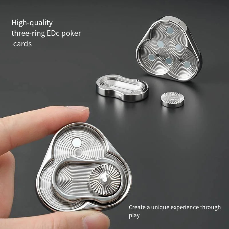 Triangle Spinner Flip Coin Toy