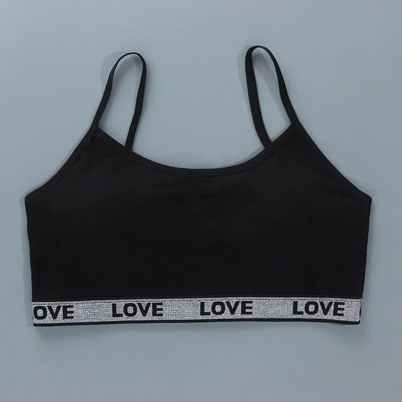 1pc Teenage Girls Tops Cotton Soft Underwear