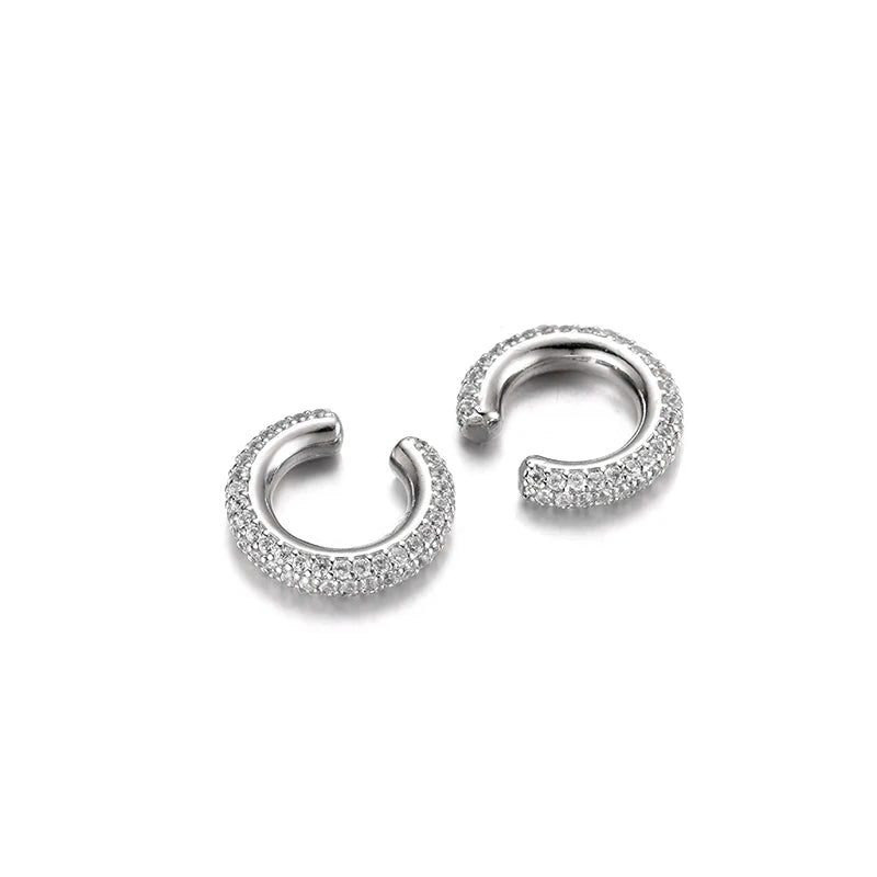 DANA Round C Shape Cartilage Clip Earrings