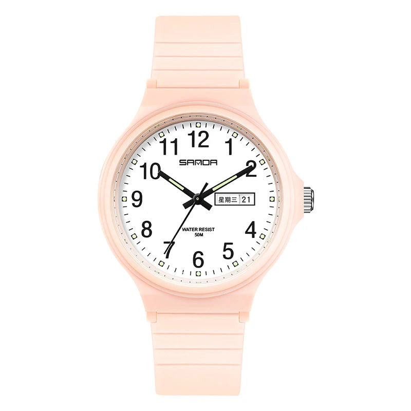 Electronic Quartz Waterproof Wristwatches