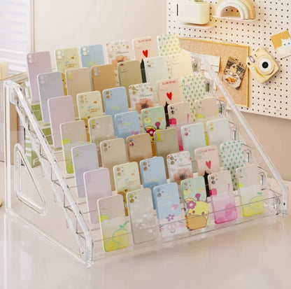 3/4/5/6/7 Layers Acrylic Nail Polish Display Organizer