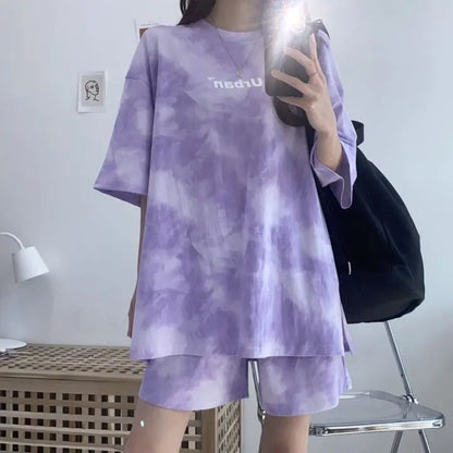 T-Shirt Shorts Suit Set
