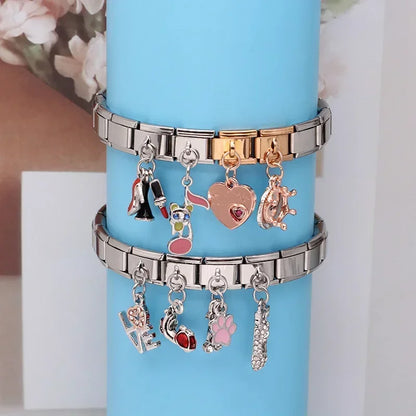 DANA Romantic Heart Love Dog's Bracelet