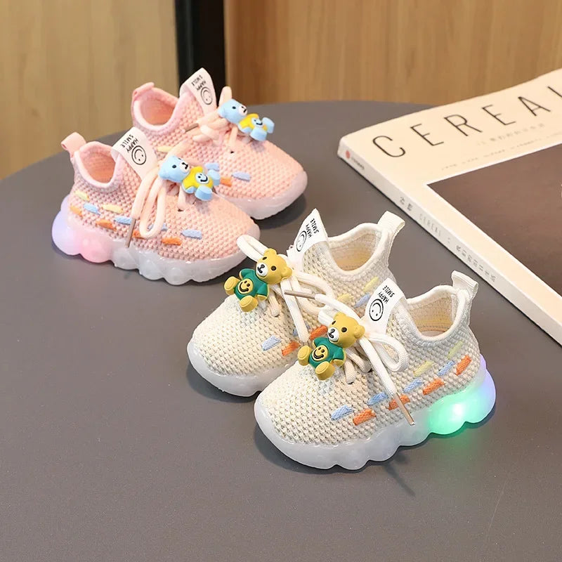 Children's Luminous Sneakers LED Flashing Shoes