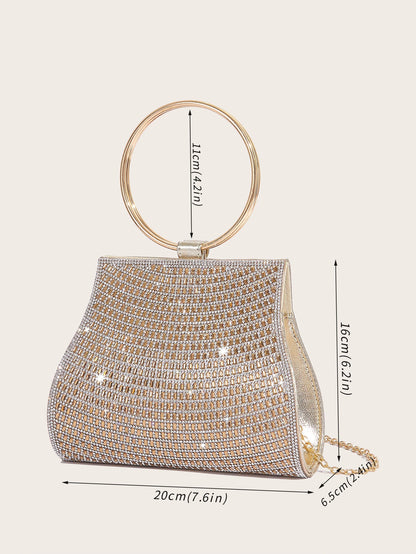 Diamond Handbags Rhinestones Bridal Bag