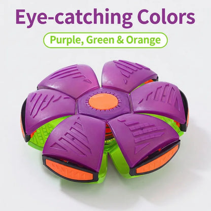 Deformable Flying Saucer Ball Magic Vent Toy