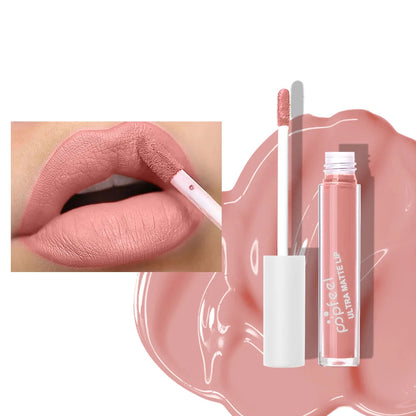 Punk Matte Black Liquid Lipstick Waterproof Makeup