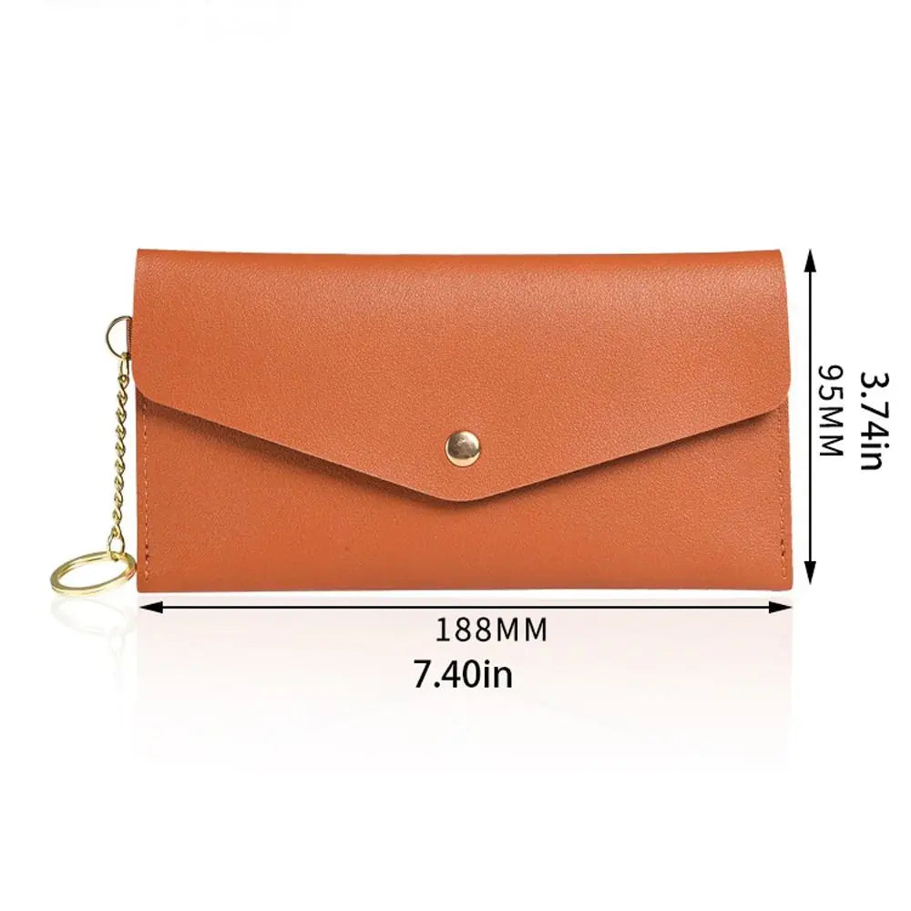 Portable Ins Phone Bags Rectangle PU Leather Phone Bag Wallets