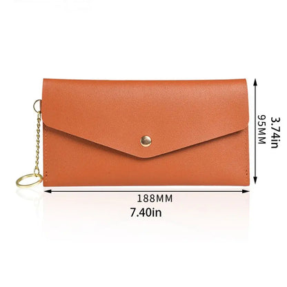 Portable Ins Phone Bags Rectangle PU Leather Phone Bag Wallets