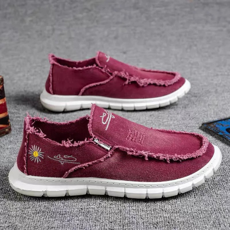 Loafers lightweight anti-slip walking casual shoes
