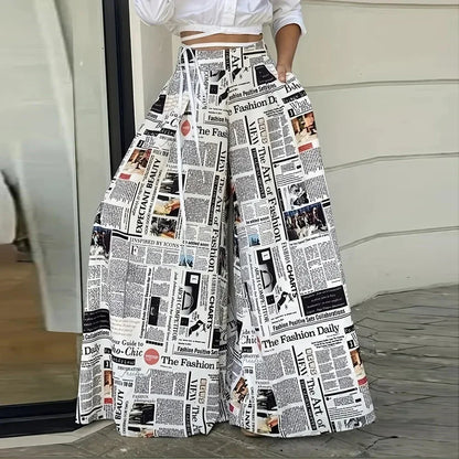 Wide Leg Hip Hop Street Vintage Full Length Pants