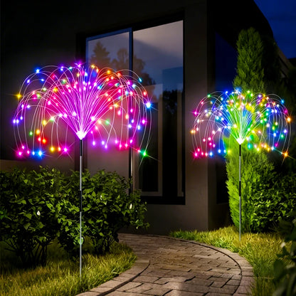 LED Garden Solar Lights Dandelion Outdoor Waterproof Courtyard Decor