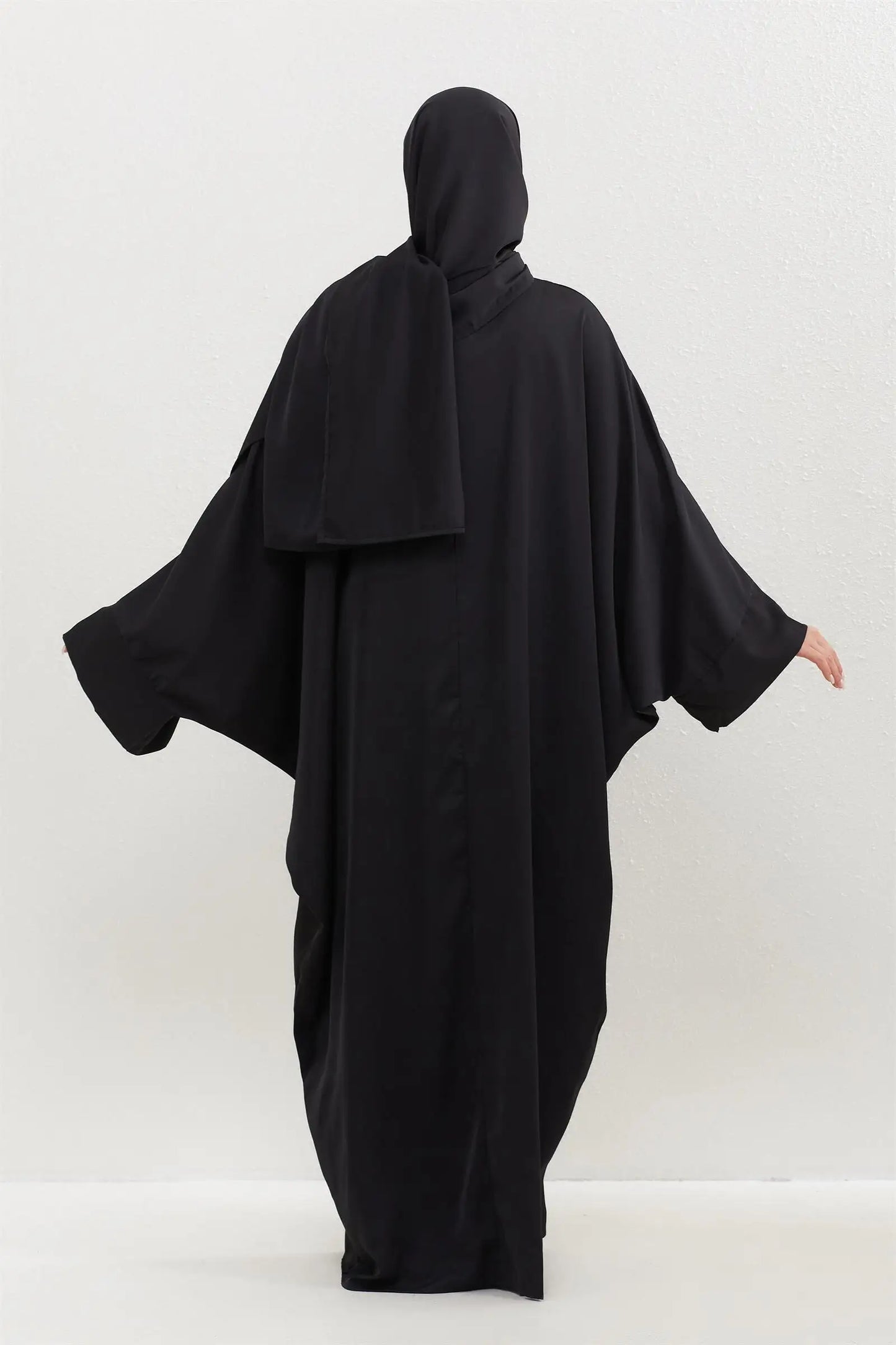Two Pieces Muslim Abaya Jilbab Islamic