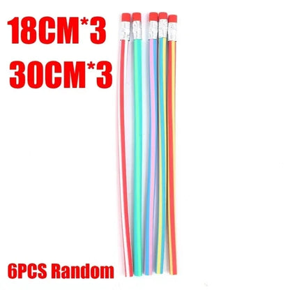 Colorful Magic Bendy Flexible Cute Soft Pencil with Eraser