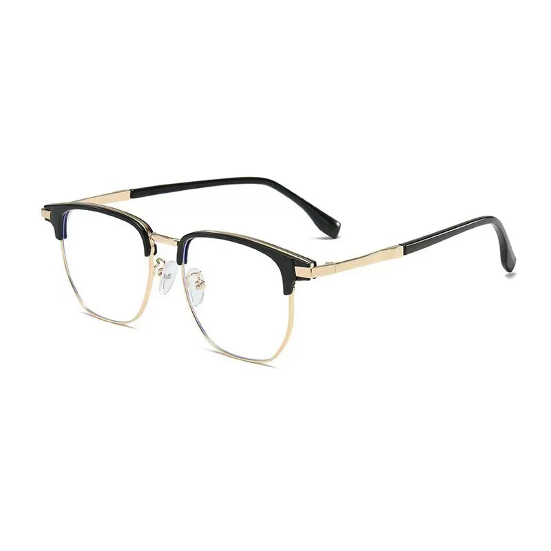 Square Anti Blue Light Presbyopia Eyeglasses Reading Glasses