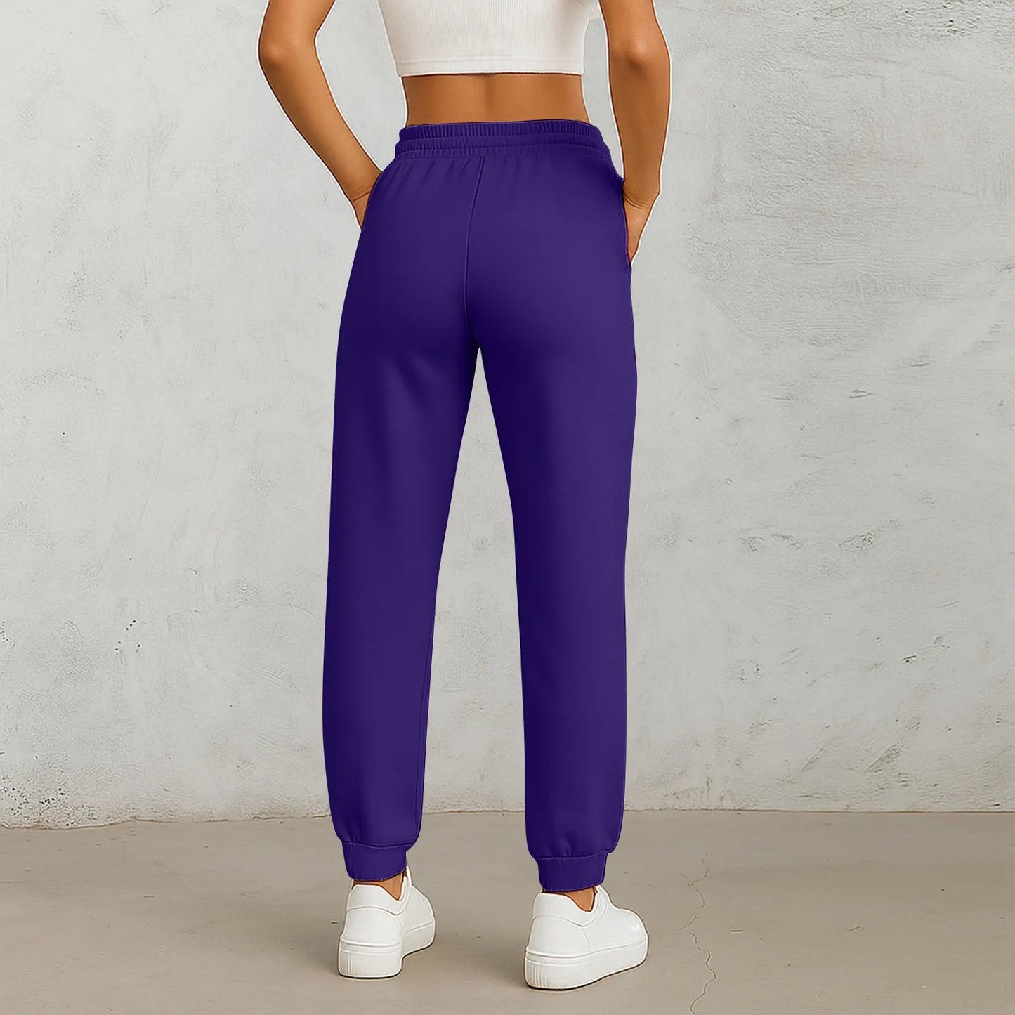 Straight Leg Elastic Waist Pants