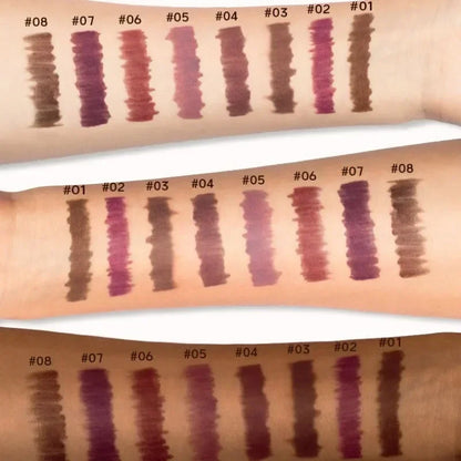 Matte 8-colors Lip Liner Pencil Lip Contour Lipstick Waterproof Lipliner Makeup