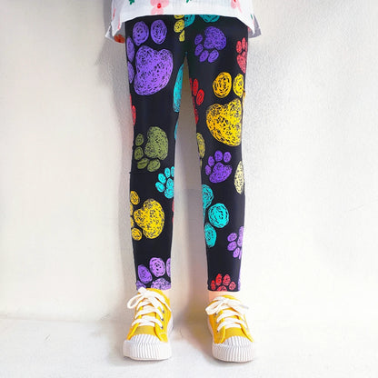 Summer Skinny Slim Elasticity Leggings Pencil Pants 2-13 YEAR