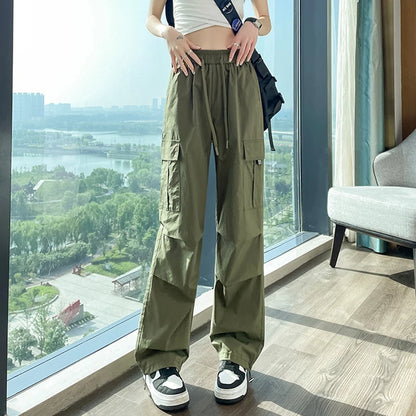 Straight Cargo Slim Sport Joggers Pants