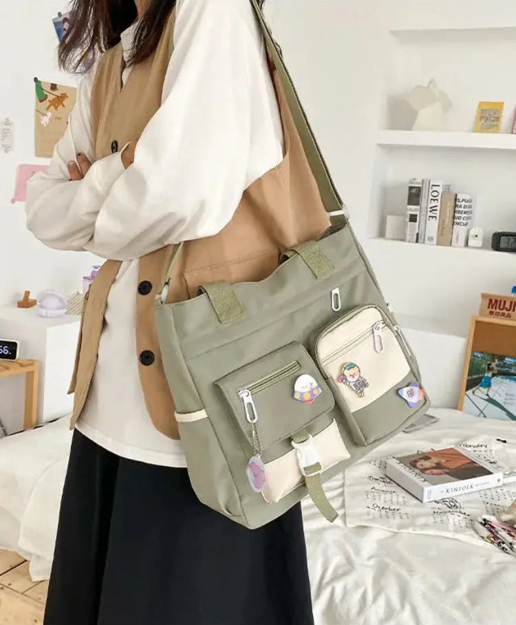 Waterproof Canvas Handbags Shoulder Bag