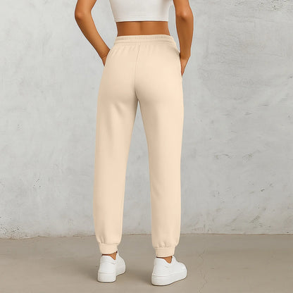 Straight Leg Elastic Waist Pants