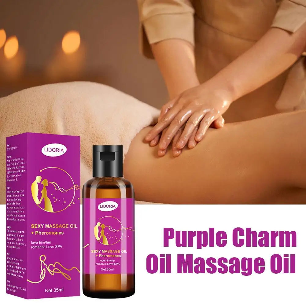 Essential Oil Purple Charming Massage Oil