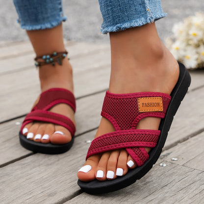 Mesh Breathable Flat Sandals