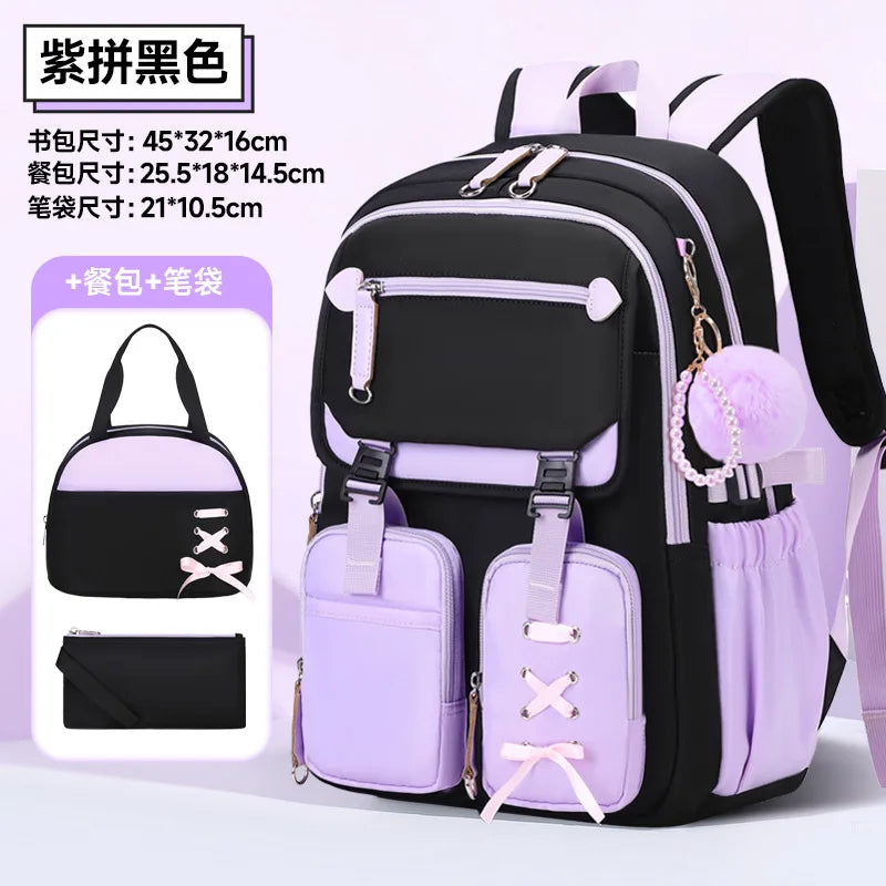 Backpack School Bags Teenage Casual Travel backpack Waterproof