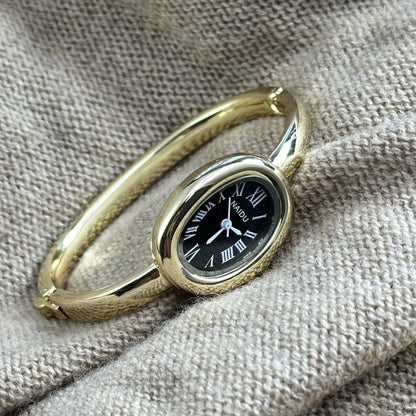 DANA Stainless Steel Strap Gold Watch