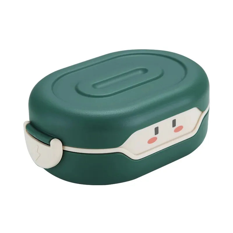 Cute Bear Lunch Box With Compartments Lunch Food Container