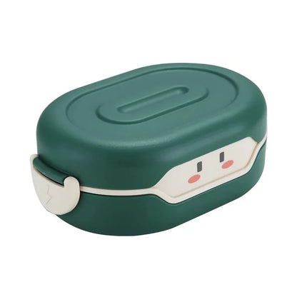 Cute Bear Lunch Box With Compartments Lunch Food Container
