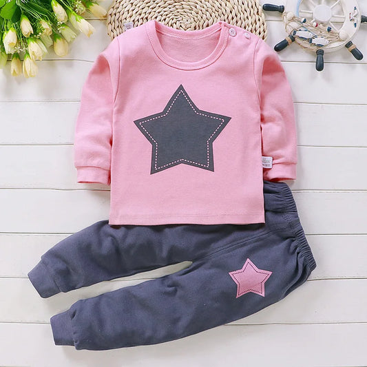 Cotton baby girl clothing winter newborn baby set