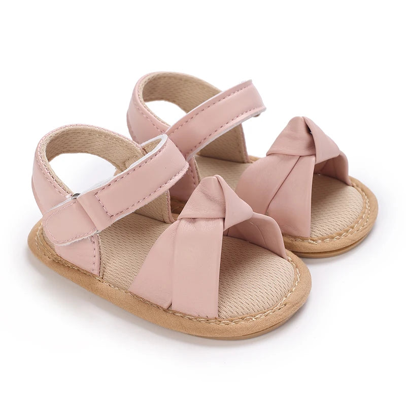 Baby Korean Flower Open Toed Baby Girl Sandals