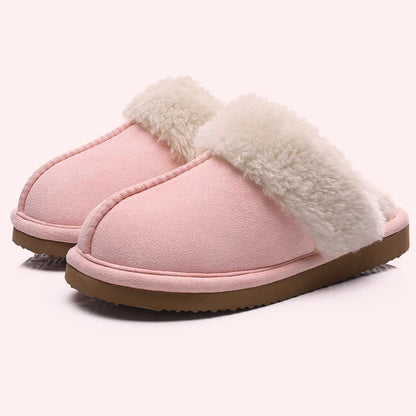 Crestar Winter Home Warm Comfortable Fur Slippers