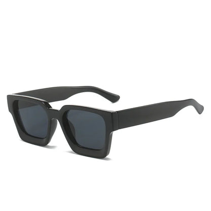Square Luxury Retro Green Brand Designer Sun Glasses