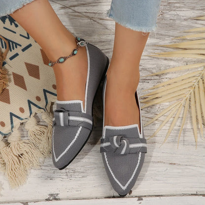Loafers Ballet Flats Pointed Toe Barefoot Butterfly Shoes