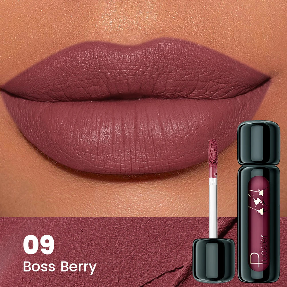 9 Colors Matte Lip Mousse Highly Pigmented Velvet Finish