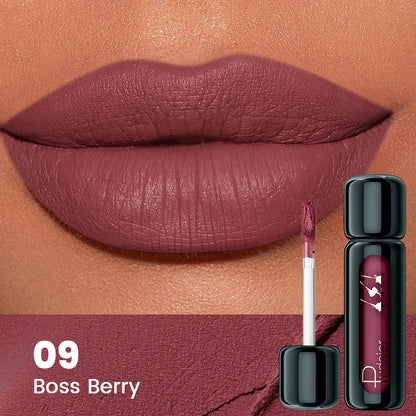 9 Colors Matte Lip Mousse Highly Pigmented Velvet Finish