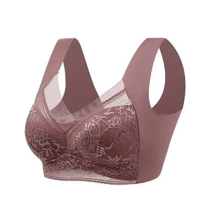 Large Push Up Ice Silk Bra
