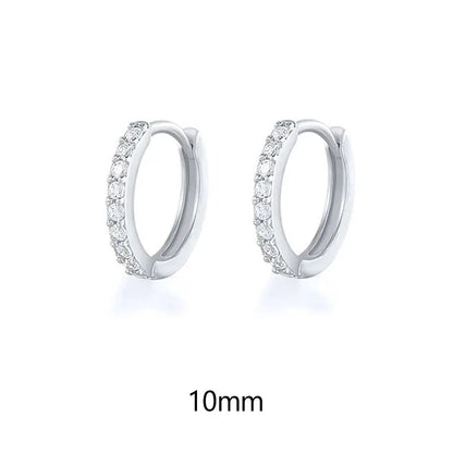DANA Hoop Crystal Zirconia Earring