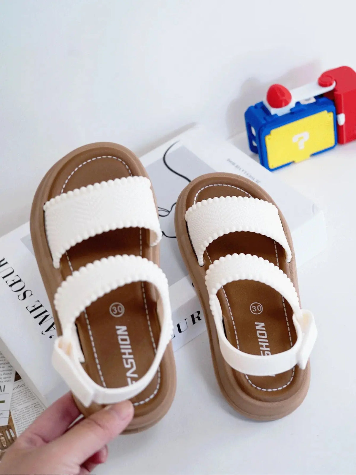 Girls Summer Bow Princess 3-14 Years Old Students Outside Versatile Sandals