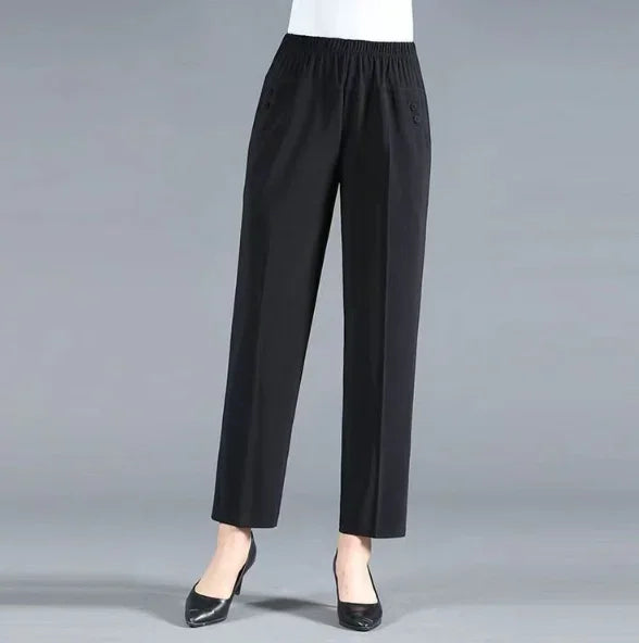 Oversize Elastic High Waist Loose Casual Pants